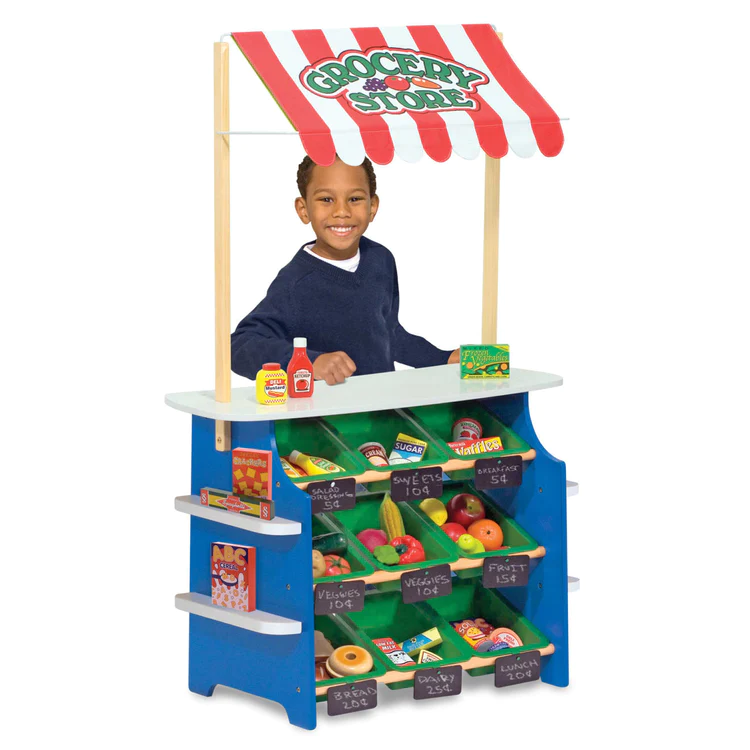 דוכן מכירות ירקות ולימונדה דגם Grocery Store and Lemonade Stand