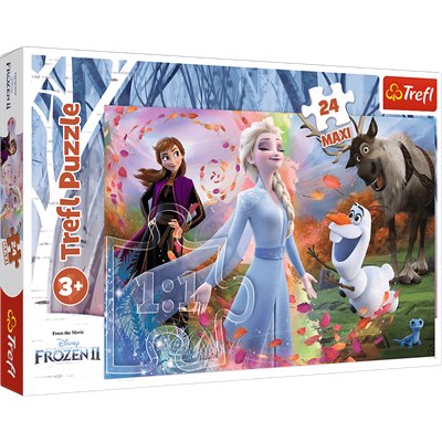 פאזל רצפה 24 חלקים דגם Frozen II 14322