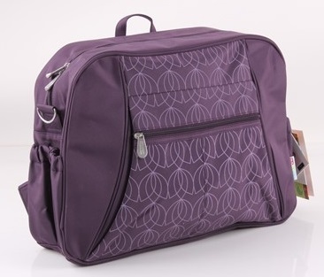 תיק החתלה לעגלה 23 ליטר דגם Tulip Twin bag – סגול