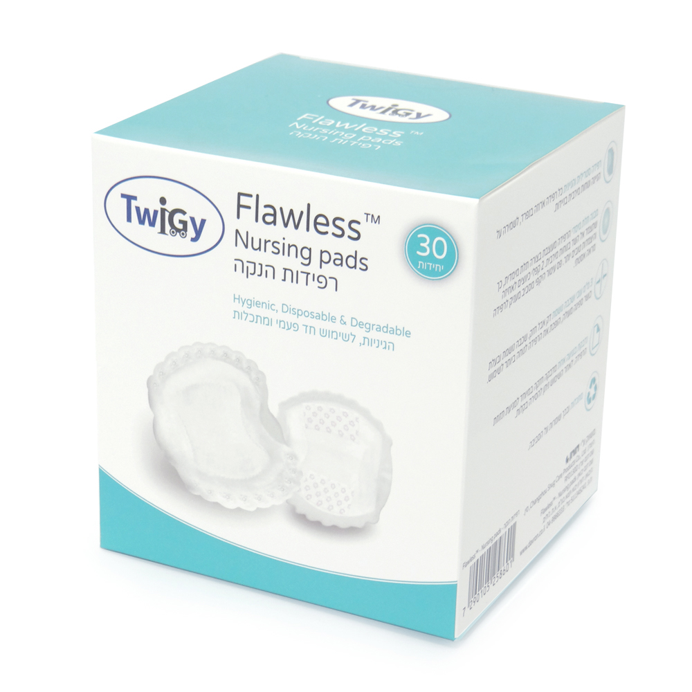 רפידות (פדים) להנקה 2 חבילות דגם Flawless Nursing pads