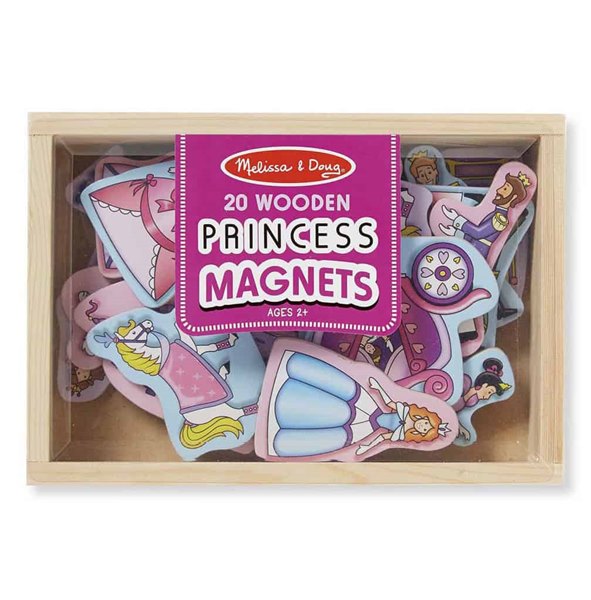 ערכת נסיכות מגנטיות מעץ דגם Princess Magnets