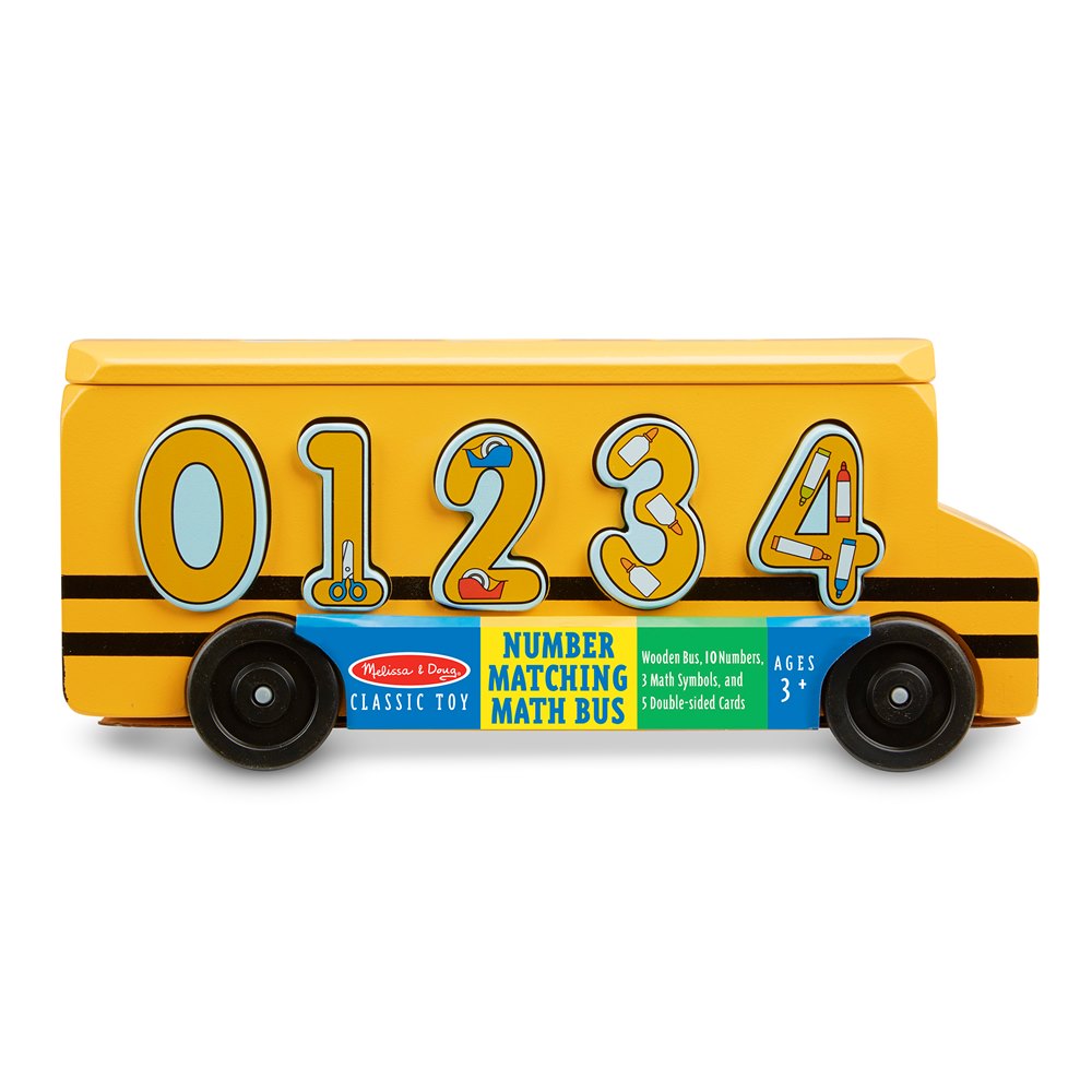 אוטובוס התאמת מספרים דגם Number Matching Math Bus