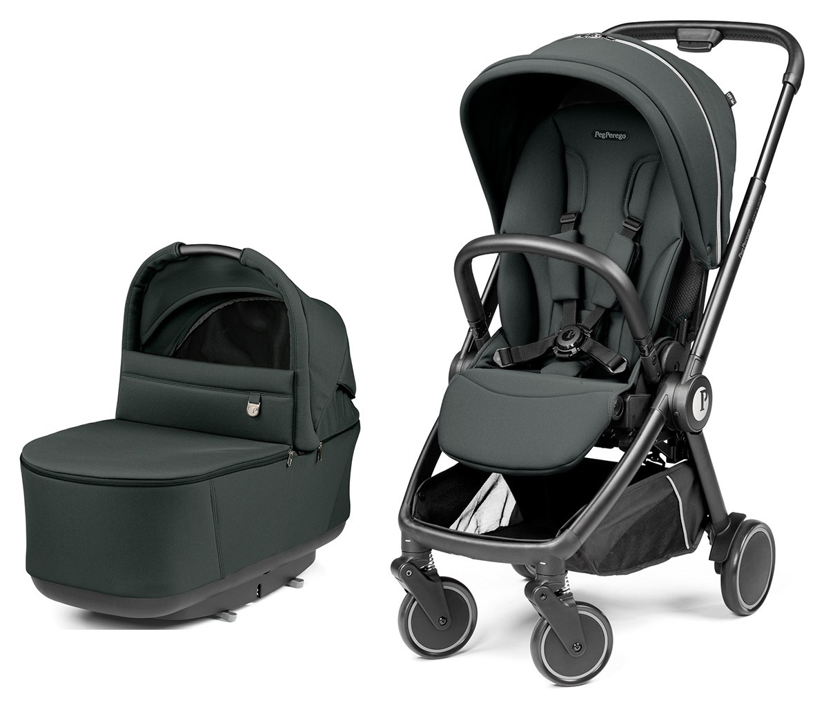 עגלת תינוק סופר קלילה עם סל מתקפל דגם City Loop