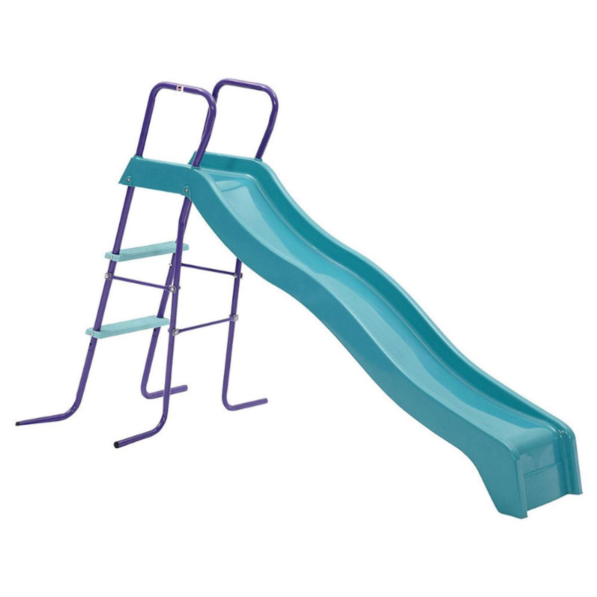 מגלשה לחצר מפלדת אל חלד דגם Haumea Slide