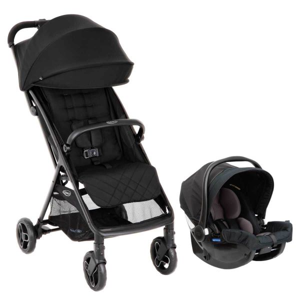 טיולון עם קיפול מהיר כולל סלקל דגם Myavo Travel System