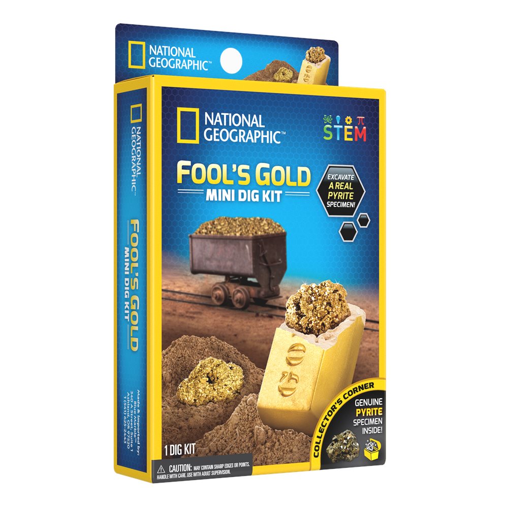 ערכת חפירה בזהב דגם Fool's Gold Mini Dig Kit