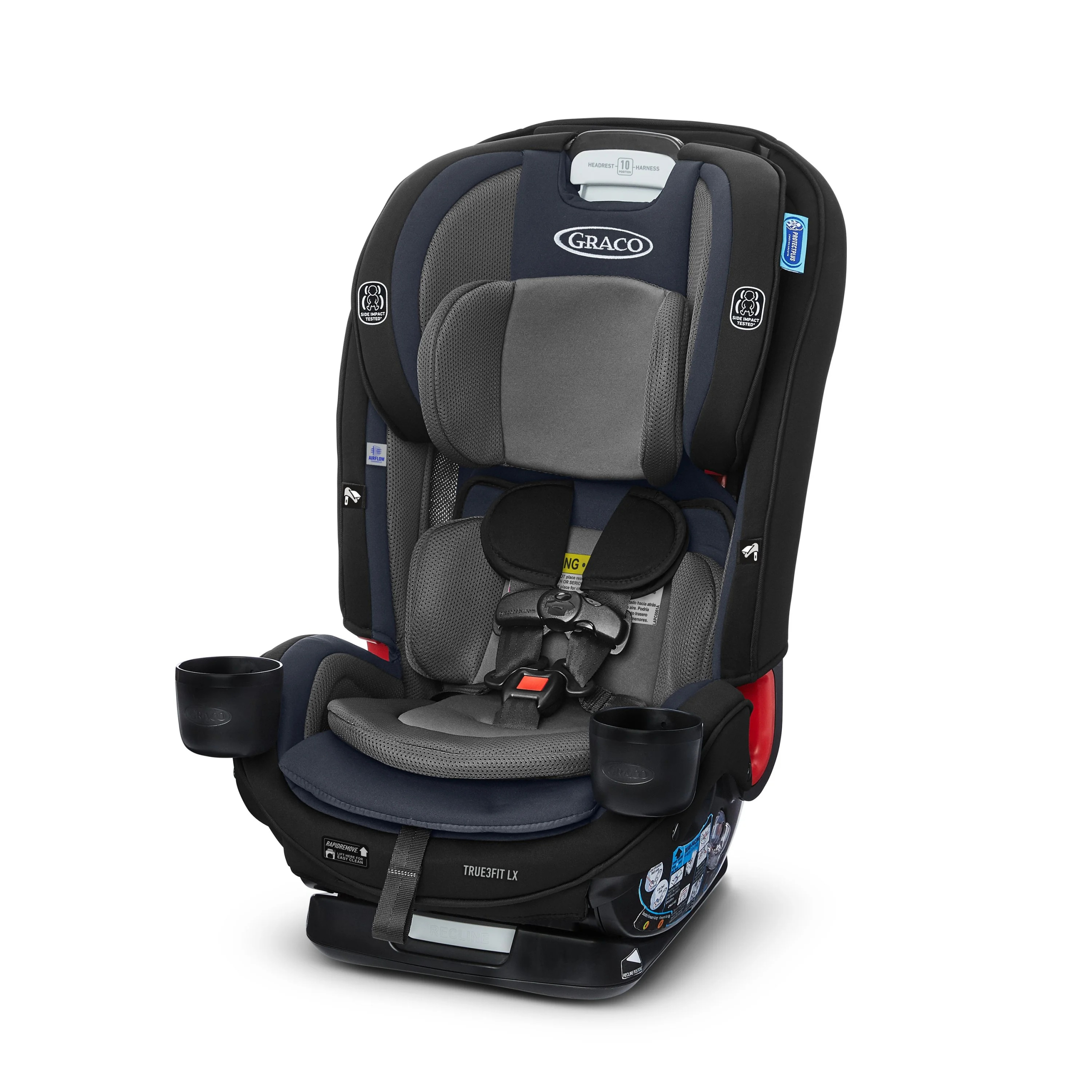 כסא בטיחות צר במיוחד דגם True3Fit LX 3-in-1