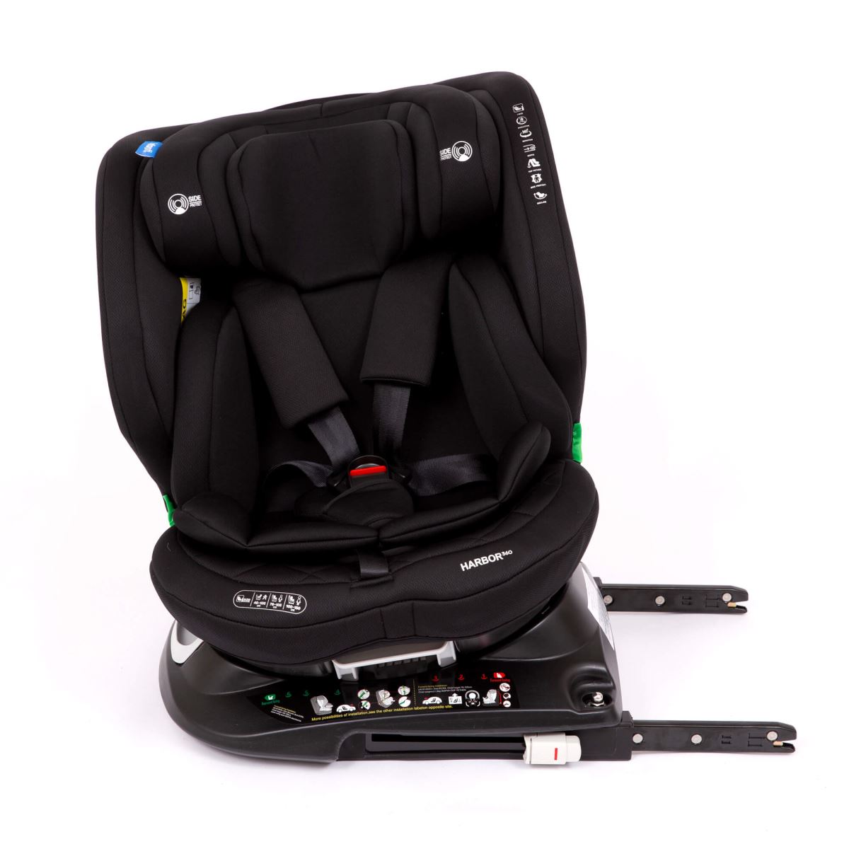 כסא בטיחות מלידה משולב בוסטר דגם Harbor360