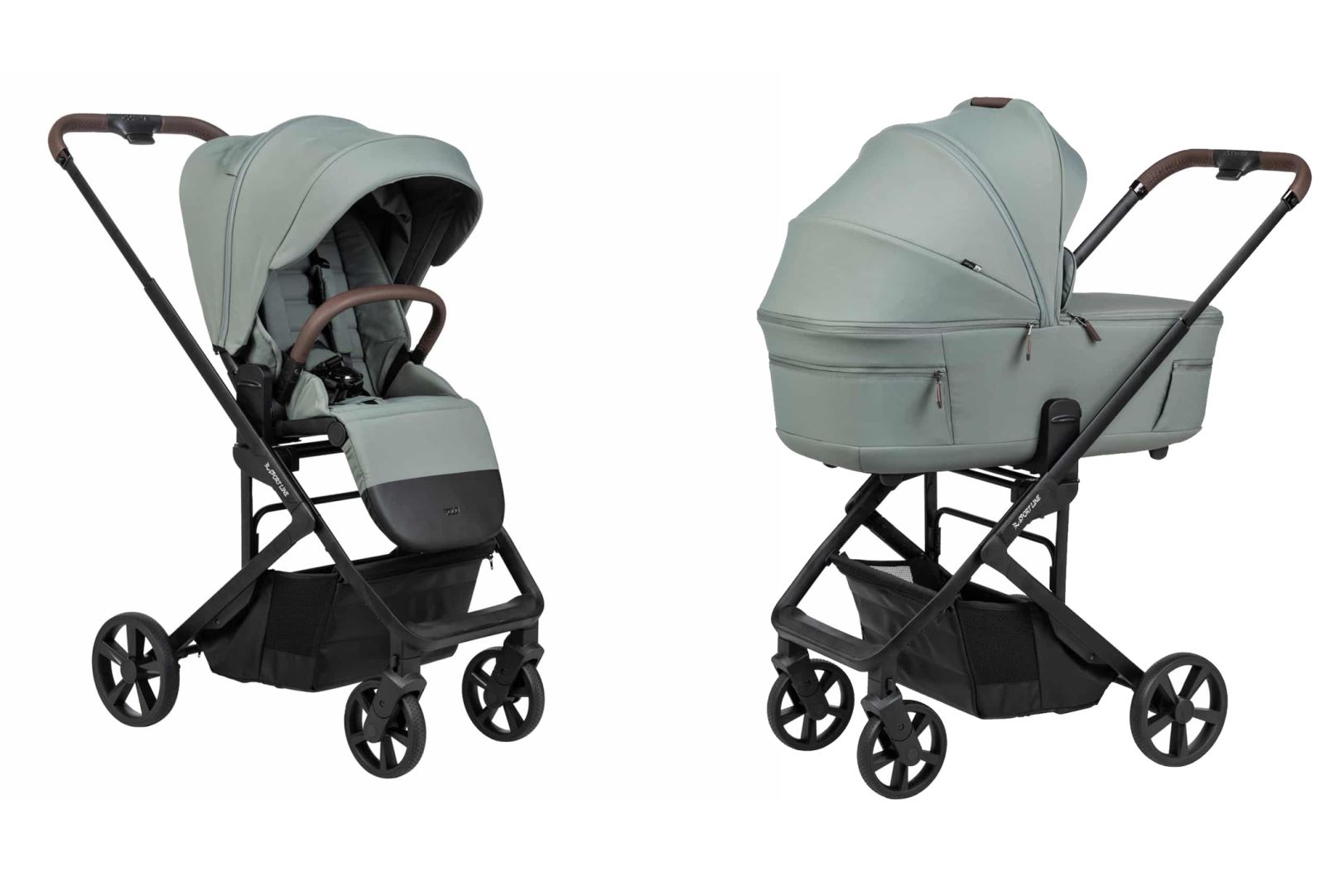 עגלה לתינוק משולבת כולל אמבטיה וטיולון דגם Fold 2026